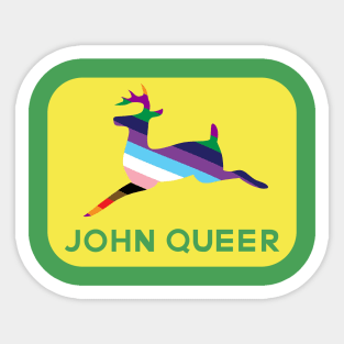 John Queer Sticker